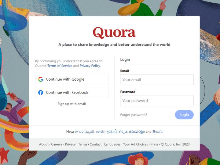 国外类似知乎的问答网站Quora介绍，热门问答平台特点有哪些